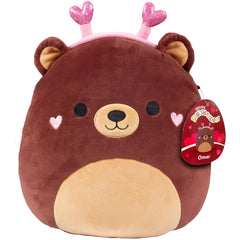 Omar the 10-inch Squishmallows bear plush, ideal for hugs and gifting.