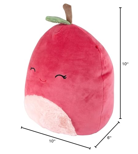 Squishmallows Original 10-inch Cherry Christmas plush collectible appeal, ideal for growing a soft toy collection.