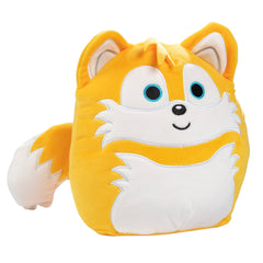 Squishmallows Sonic Tails plush side view, great for imaginative play