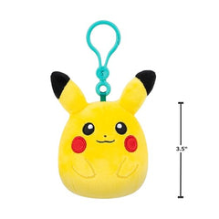 Squishmallows Pokémon Pikachu clip on water bottle looks cute