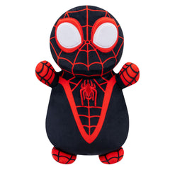 Squishmallows Spin HugMees 10-Inch plush with Spidey for ultra-soft cuddles and play.