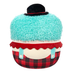 Squishmallows Ukee close-up highlighting teal hair and plush texture.