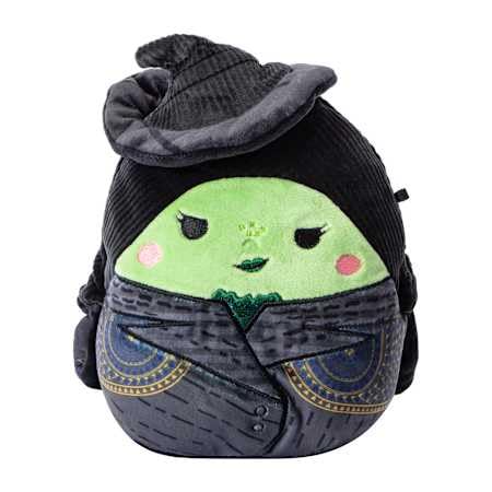Squishmallows Wicked Elphaba 7-inch plush, a soft cuddle buddy for bedtime and travel