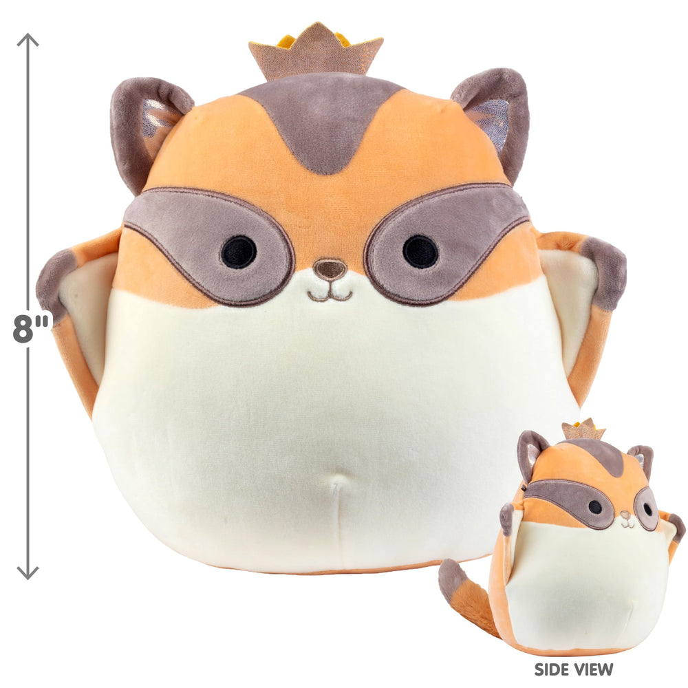 Squishmallows Ziv Sugar Glider snuggle pose ideal for bedtime.