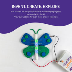 Squishy Circuits ready-to-build projects showcase beginner-friendly STEM exploration.
