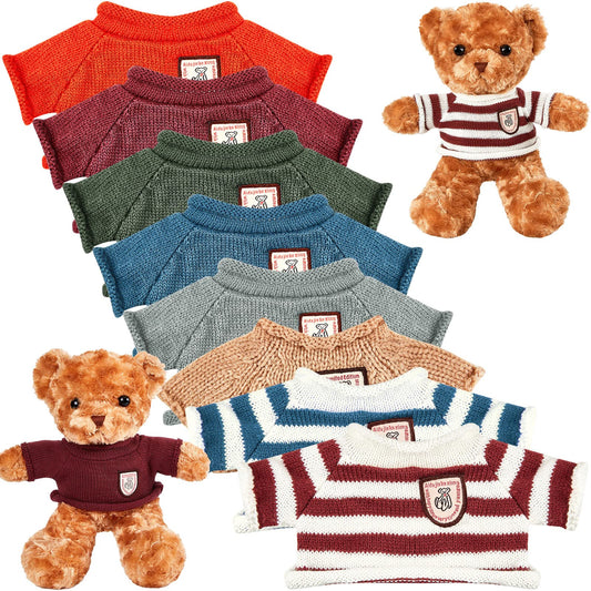 Sratte bear clothes eight styles set for colorful dress-up play