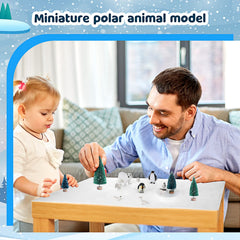 Sratte blue tissue paper: lightweight snow accents for dioramas.