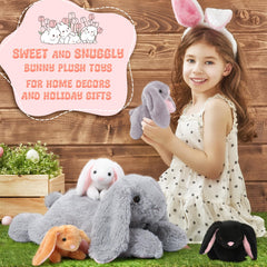 Sratte Easter and birthday bunny plush gifts with heartwarming detail.