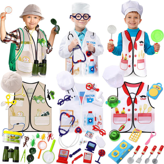 Sratte explorer outfit set inspires imaginative play and learning at home.