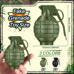 Sratte grenades feature realistic effects for engaging army role play.