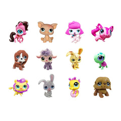 SRJLPS cat-pack-dog collection figurines 6: random styles add playful surprise for kids and collectors.