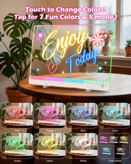 SROT 7-color LED doodle features vibrant hues for dynamic kid-friendly art.