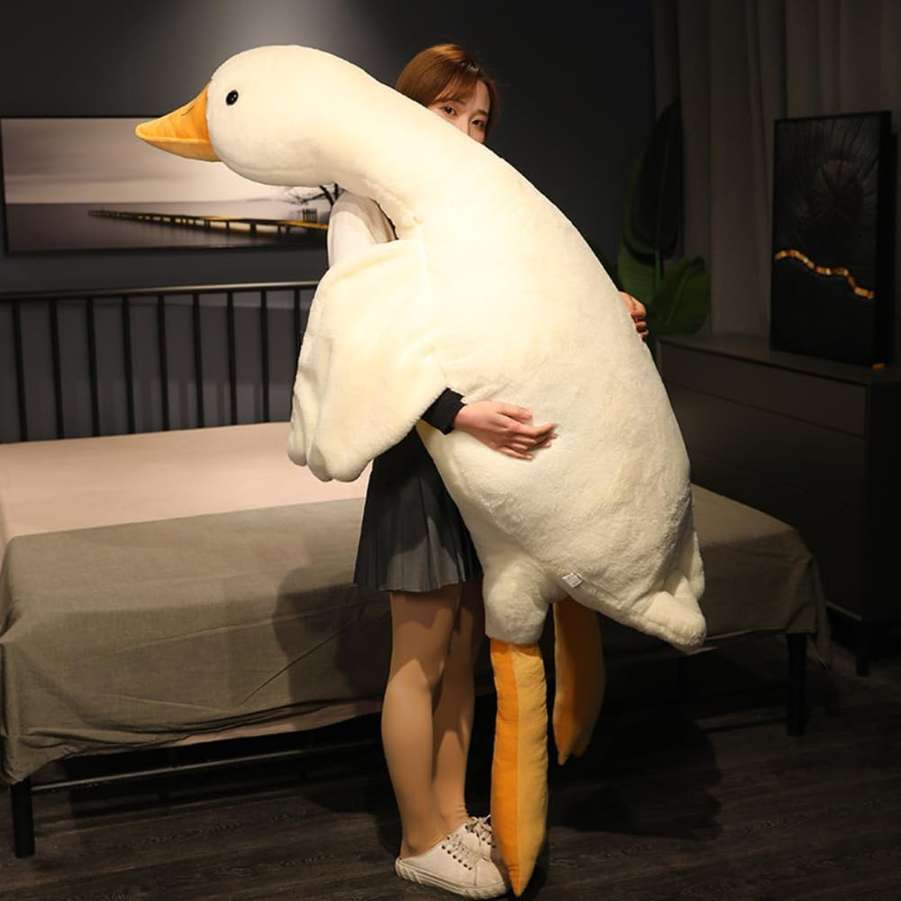 Srutirbo goose plush photo prop for cute scene setups.