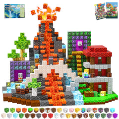 SSAWER Magnetic Blocks 150pcs set for hands-on STEM play and creativity.