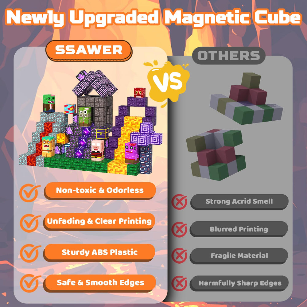 Hands-on SSAWER magnetic blocks improve fine motor skills