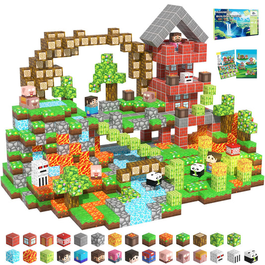SSAWER Magnetic Blocks light-up cubes boost tactile STEM exploration