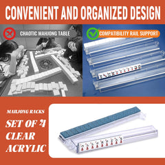 SSFUN four-pack pushers and racks differentiate players with color-coded racks.