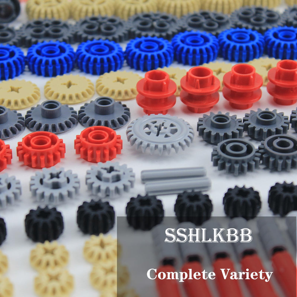 SSHLKBB 496pcs differential components for realistic drive simulations and repairs.