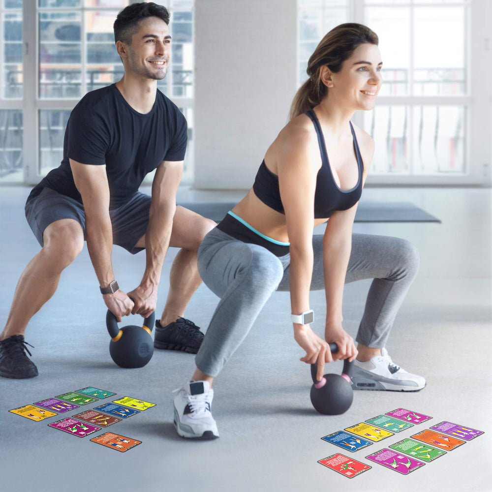 Stack 52 kettlebell card diagram shows a move with quick learning.