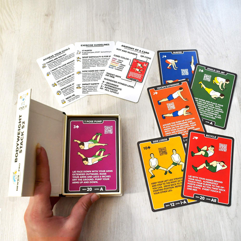 Stack 52 portable deck for travel and quick routine boosts