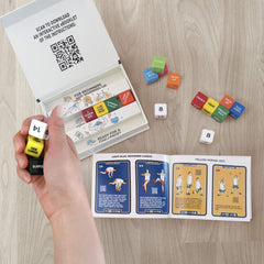 Stack 52 beginner dice set with easy moves for warming up.