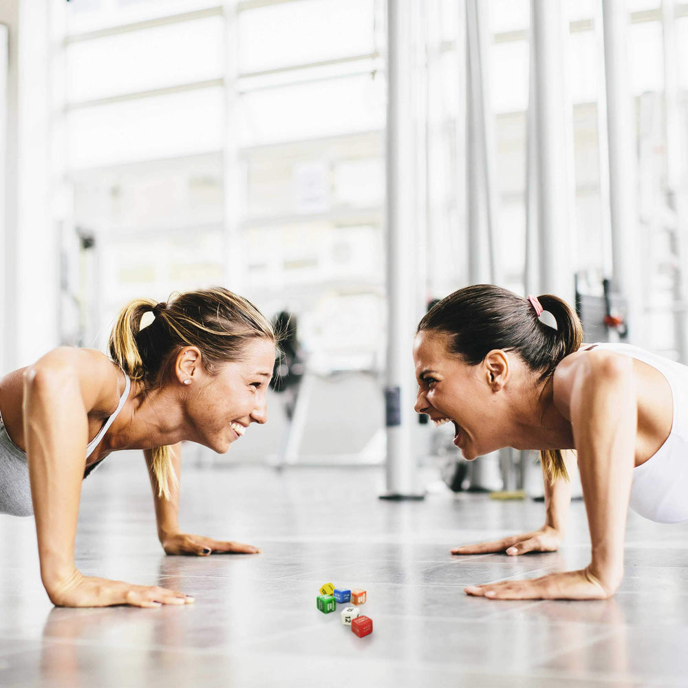 Stack 52 Quick Sweat Dice variety keeps workouts fresh and engaging