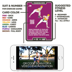 Stack 52 deck lets you train solo or with friends through card play.