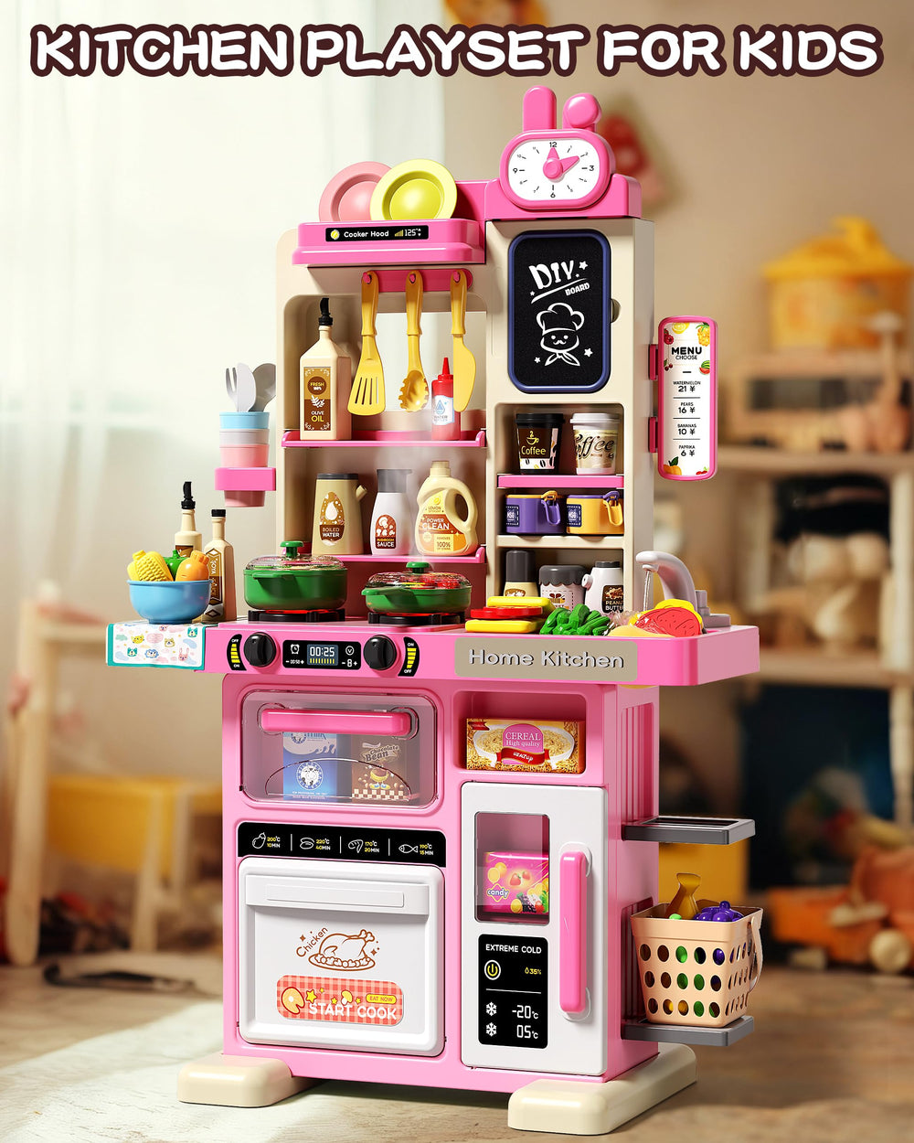 STACTCUTE 33-8in toddler-friendly set encourages imaginative play