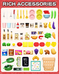 STACTCUTE 33-8in durable construction supports long-lasting pretend play