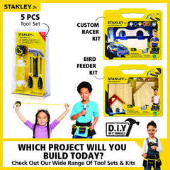 STANLEY Jr. packaging and quick-fit guide shown