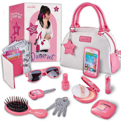 Star Princess purse tissues and sanitizer prop for realistic care scenarios.