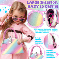 Star Princess wallet and purse ensemble for realistic pretend shopping