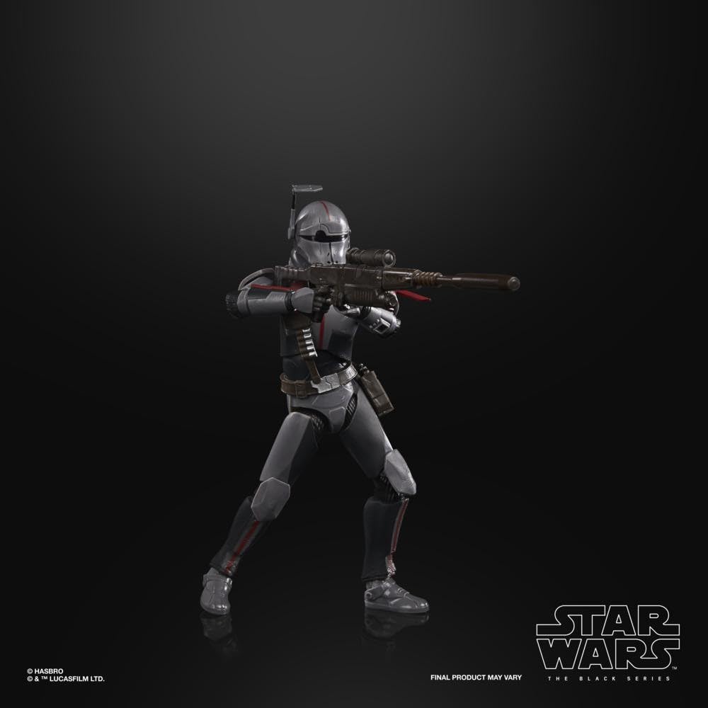 STAR WARS Bad Batch Crosshair figure ideal for play and display on shelves.