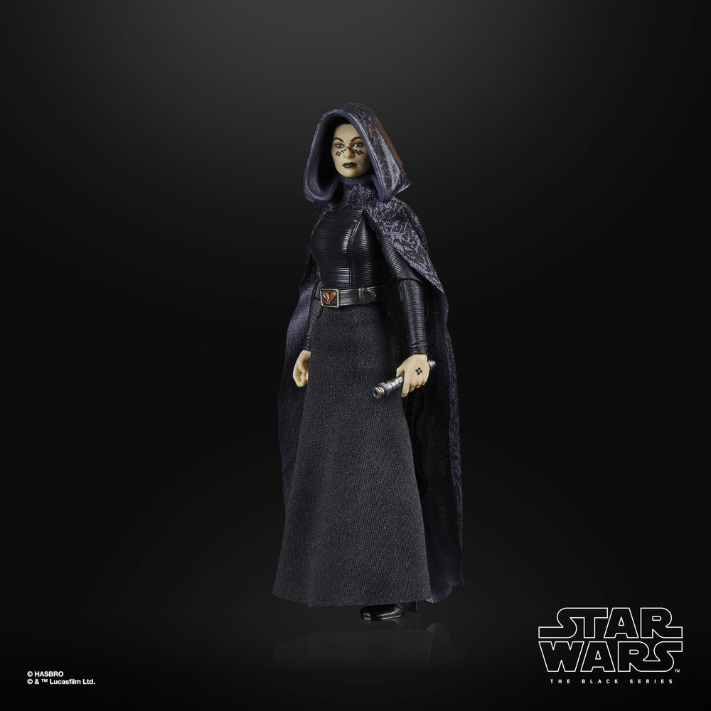STAR WARS Barriss Offee with accessory for dynamic posing on display