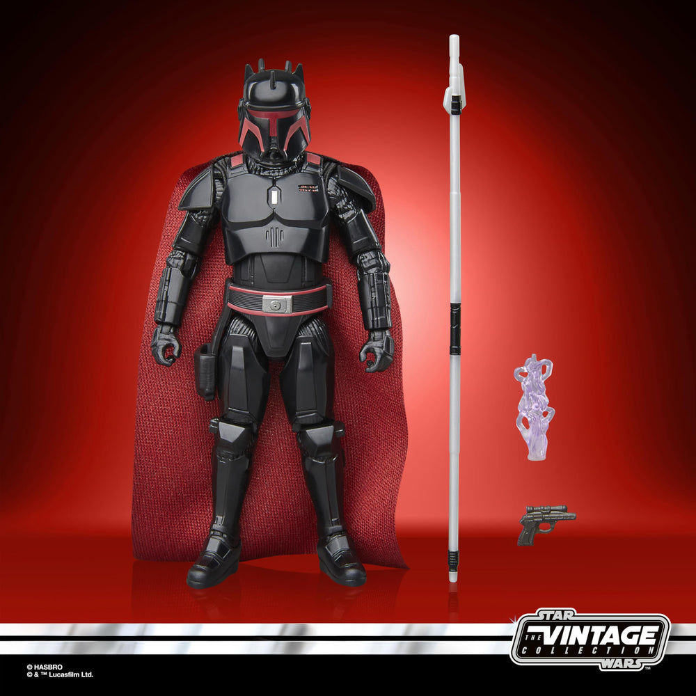STAR WARS Beskar battle-suit detail adds authentic texture and shine.