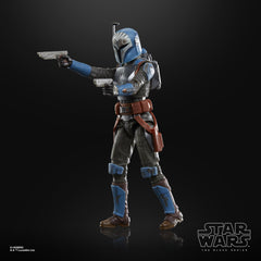 Back view highlights detailed deco on Bo-Katan Kryze figure.
