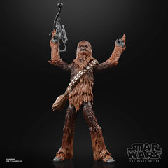 Premium articulation on STAR WARS Archive Chewbacca for dynamic posing.
