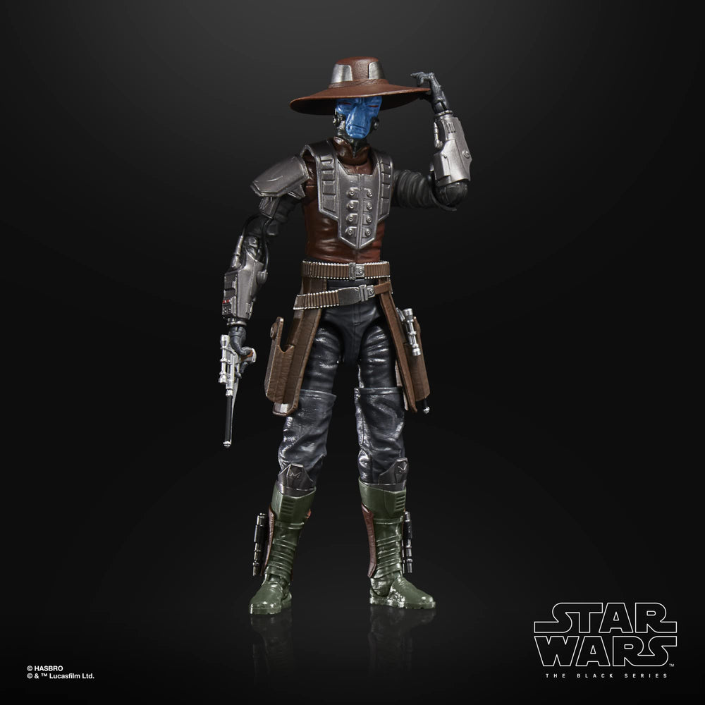 STAR WARS Cad Bane Bracca pose-ready figure for action scenes.