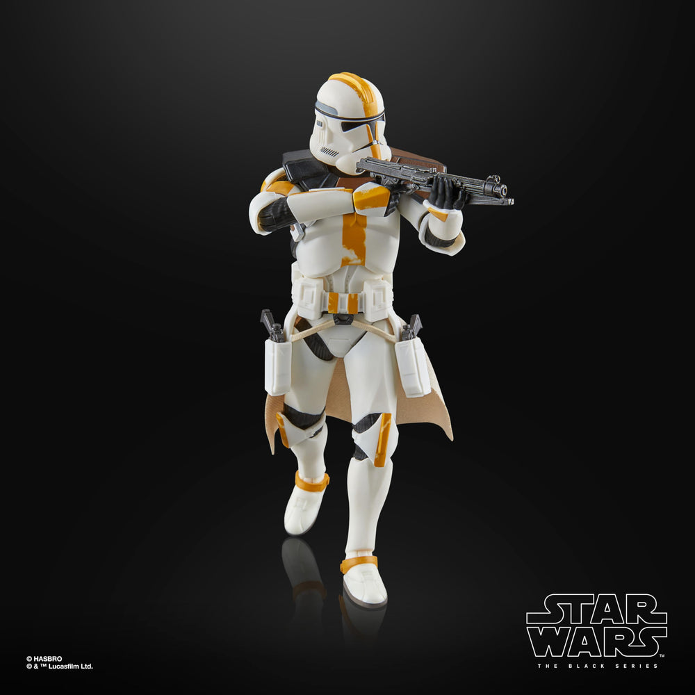 Star Wars The Black Series Clone Lieutenant Galle Episode III look for display scenes.