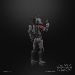 STAR WARS The Black Series Crosshair figure with Clone Wars-inspired deco for collectors.