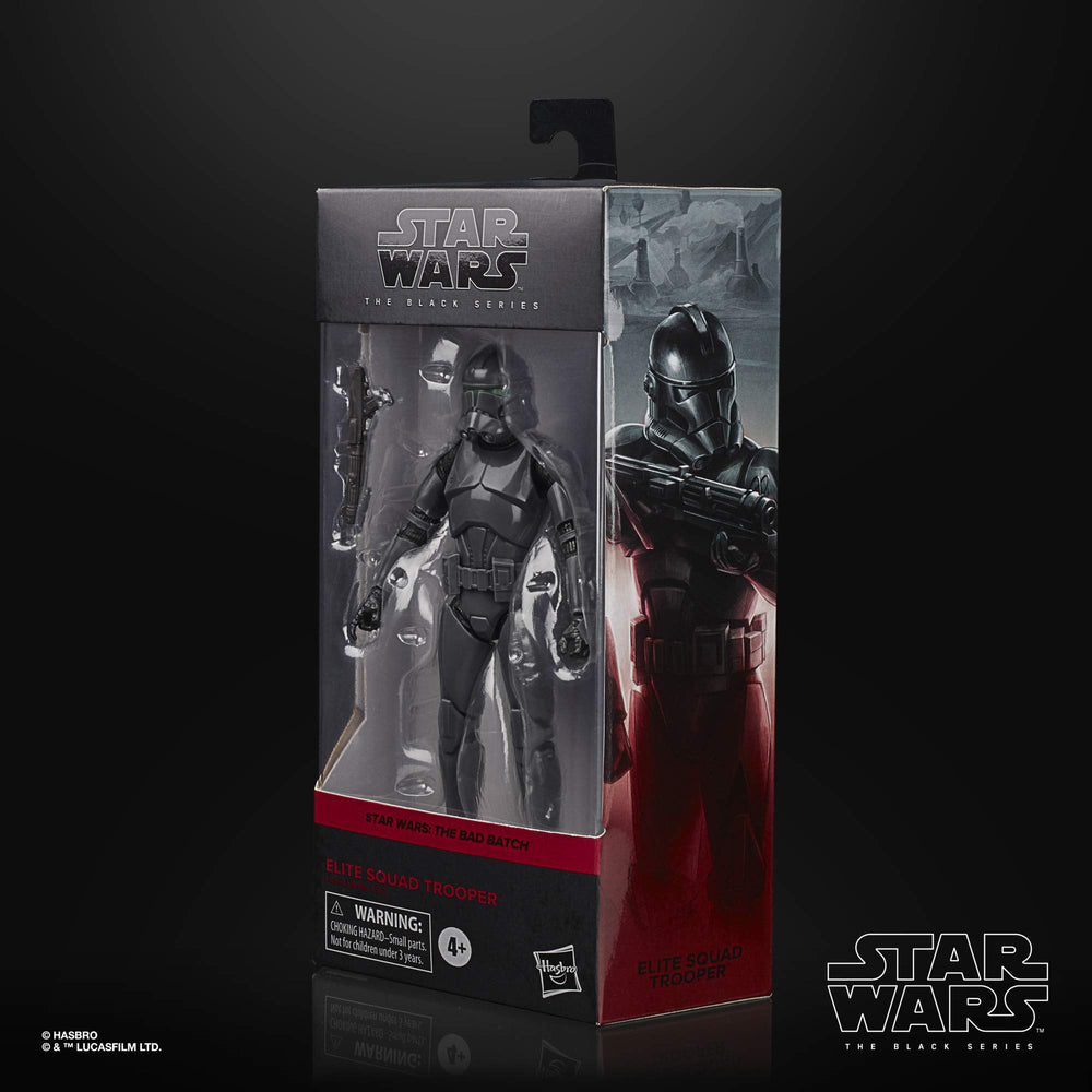 STAR WARS Black Series Elite Squad Trooper articulation close-up shows range of motion