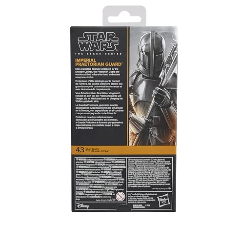 STAR WARS The Black Series Imperial Praetorian Guard sword accessory adds action-ready detail.