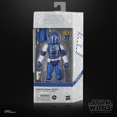 STAR WARS The Black Series Mandalorian Scout Holiday Edition articulation for dynamic poses