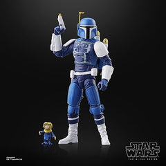 STAR WARS The Black Series Mandalorian Scout Holiday Edition 15 cm scale for shelves