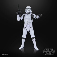 STAR WARS Black Series vintage packaging-inspired design for nostalgic display.