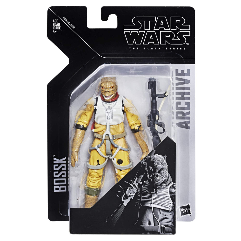 STAR WARS Bossk detail close-up emphasizes texture and authentic sculpt.