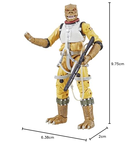 STAR WARS Bossk pose option supports dynamic battle dioramas.