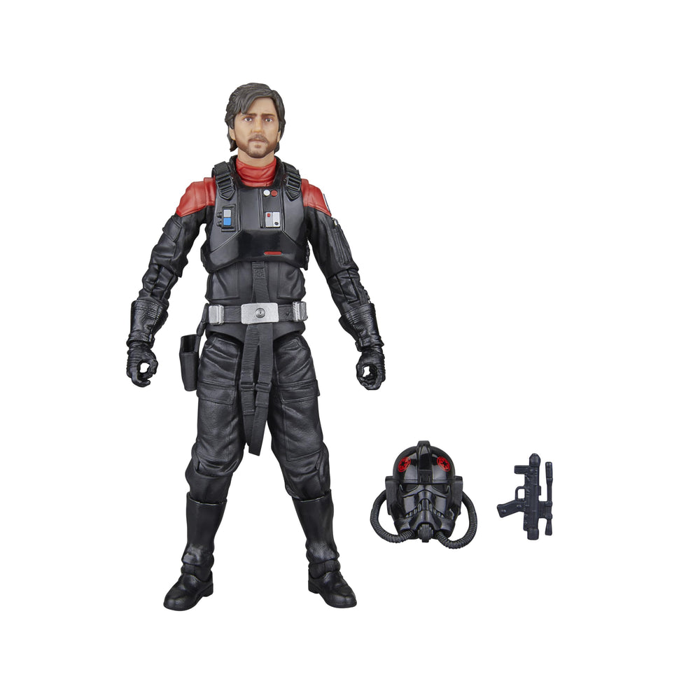 STAR WARS Cassian Andor figure front view for display and collection