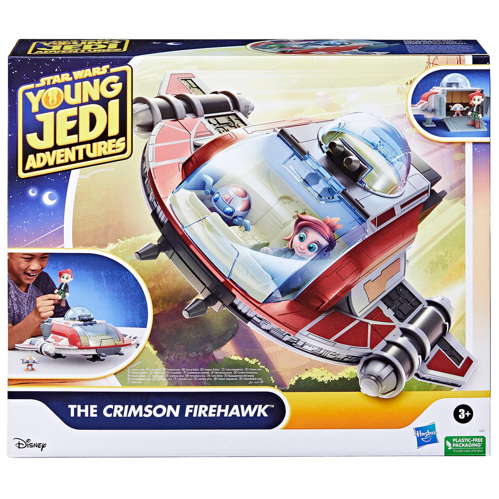 Crimson Firehawk cockpit open for easy figure access during pretend missions