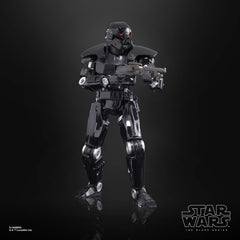 STAR WARS The Black Series Dark Trooper display setup for storytelling.
